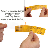 Helmet Safety Information Sticker