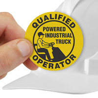 Industrial Truck Operator Decal