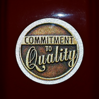 Commitment to Quality  Circle Labels
