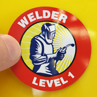 Welder Decal
