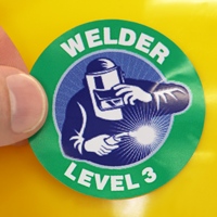 Welder Decal