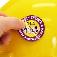 Safety Trained Decal
