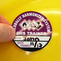 Globally Harmonized System Decal