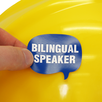 Bilingual Speaker Decal