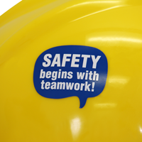 Construction Hard Hat Decals