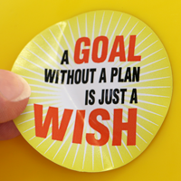 A Goal Without A Plan Is Just A Wish Decal