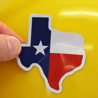 Texas Flag Decal