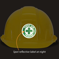 First Aid Certification Label