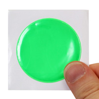 Reflective Safety Label for Hard Hats
