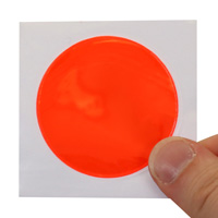 High Visibility Hard Hat Decal