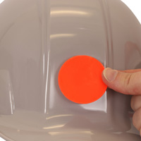 Retro-Reflective Helmet Label