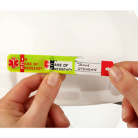 Worker Emergency Hard Hat stickers