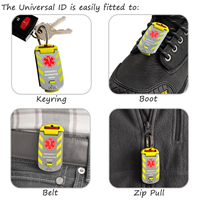 ICE Hard Hat Worker Emergency ID Universal Fit