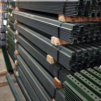 6' Tall Baked Enamel Post