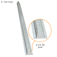 U-Channel Galvanized Steel Post