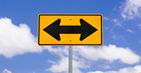Two- Headed Bi Directional Arrow Signs