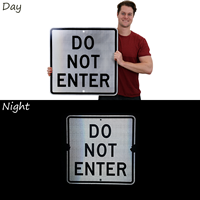 Do Not Enter Parking Lot Sign