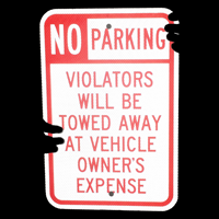 No Parking Sign