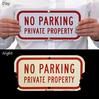 No Parking Driveway Sign