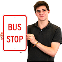 Bus Stop Signs