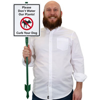 Curb your dog notice