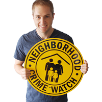 Neighborhood Watch, Security Sign
