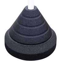 Sign Post with Recycyled Rubber