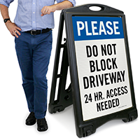  24 Hour Access Needed Sign