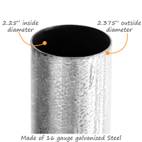 Round Galvanized Post