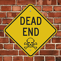 Dead end street marker