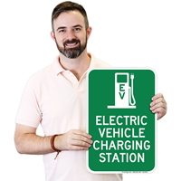 Electrical Car Sign