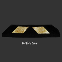 Reflective Yellow Strips Home Parking Wheel Stop