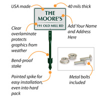 Customizable Puppy Address Sign Kit