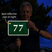 Your Address Here Lawn Sign