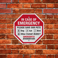 Enhanced Visibility Sign for Pet Safety