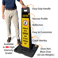 LotBoss Portable sign features