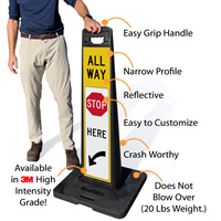 LotBoss Portable sign features