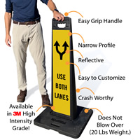 LotBoss Portable sign features