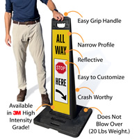 LotBoss Portable sign features