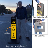 Features of Valet Parking Sign Kit