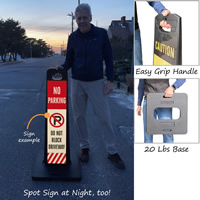 Do Not Block Driveway Portable Kit