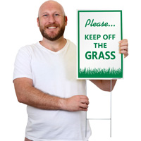 Perfect for Yard Signs.