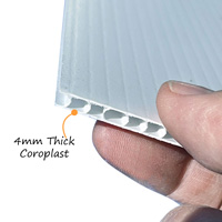 4mm Thick Corrugated Plastic!