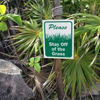 Outdoor Area Sign Set