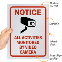 Surveillance Sign Pack