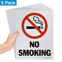 No Smoking Sign Pack