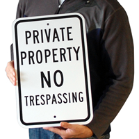 Private Property Parking Sign