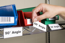 Adjustable Labels Holders for Wire Shelves