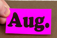 August Labels