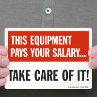 Caution: Machine Maintenance Reminder